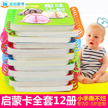 全12册宝宝翻翻书 0-3岁婴幼儿早教认知看图识字拼音卡片 儿歌唐诗动物趣味认数启蒙卡 pdf epub mobi 电子书 下载