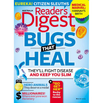 包邮全年订阅 《Reader's Digest 读者文摘》 美国版 英文 一年10期 pdf epub mobi 电子书 下载