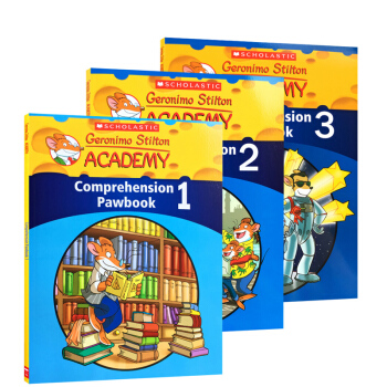 英文原版 Geronimo Stilton 老鼠記者 閱讀理解練習冊123 pdf epub mobi 電子書 下載