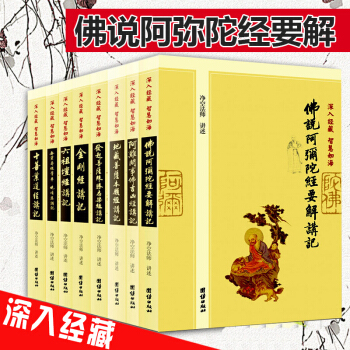 深入经藏 智慧如海 净空法师全8册阿弥陀经要解 六祖坛经讲记无量寿经 地藏经 金刚经讲义