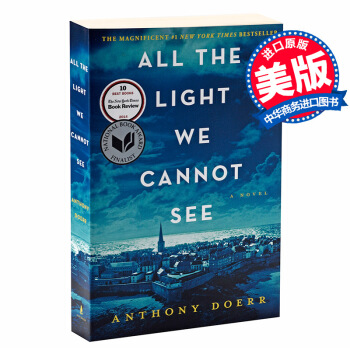 【中商原版】我们看不见的光 英文原版 All the Light We Cannot See pdf epub mobi 电子书 下载
