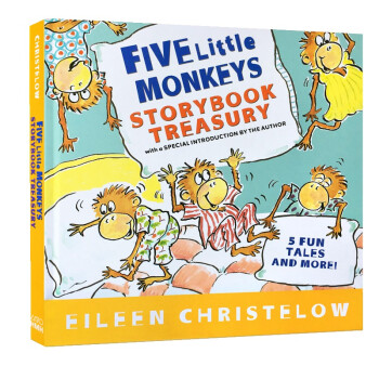 【中商原版】五只小猴子5个故事合集 儿童英文绘本 Five Little Monkeys pdf epub mobi 电子书 下载