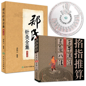 郑氏针灸全集(第2版)郑魁山+掐指推算子午流注与灵龟八法 刘世琼 中医针灸开穴参考书籍 pdf epub mobi 电子书 下载