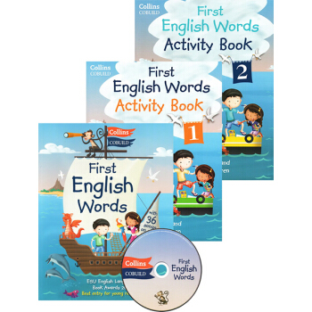 Collins First English Words柯林斯儿童英语图解字典附CD+练习册