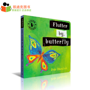 英文原版绘本 Flutter by, Butterfly Board Book【纸板】 pdf epub mobi 电子书 下载