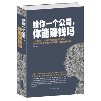 给你一个公司.能赚钱吗（李博著）企业管理与培训 一读就懂 一用就灵的企业经营秘诀经济学书籍 pdf epub mobi 电子书 下载