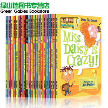 送音频 美国小学推荐 My Weird School 疯狂学校 21册 儿童章节书 英文原版 pdf epub mobi 电子书 下载