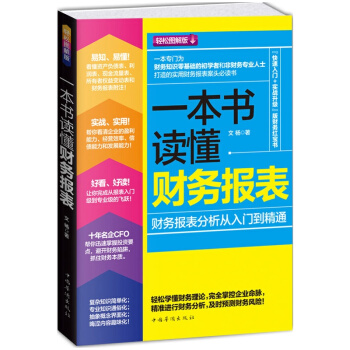 正版现货 一本书读懂财务报表：财务报表分析从入门到精通（轻松图解版） pdf epub mobi 电子书 下载