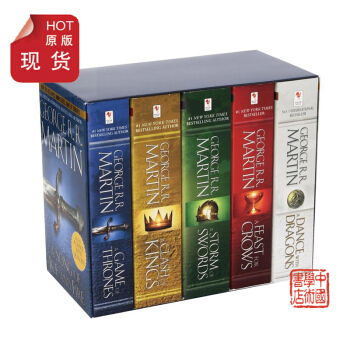 A Song of Ice and Fire 5 權利的遊戲/冰與火之歌【英文原版 美國版1-5套】 pdf epub mobi 電子書 下載
