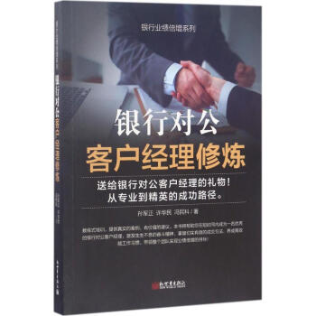 银行对公客户经理修炼 pdf epub mobi 电子书 下载
