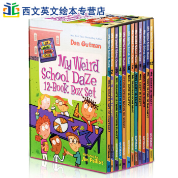 英文原版繪本書 my weird school瘋狂學校第二季12本