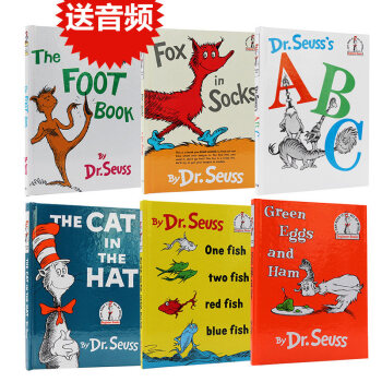 苏斯博士 6册套装the cat in the hat/The Foot Book pdf epub mobi 电子书 下载
