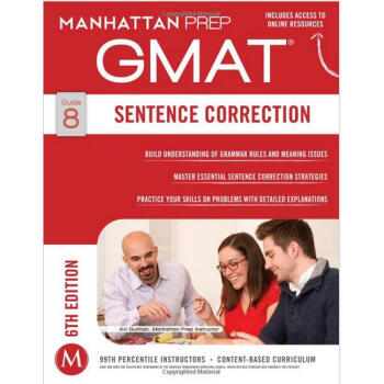 Sentence Correction GMAT Strategy Guide, 6th
