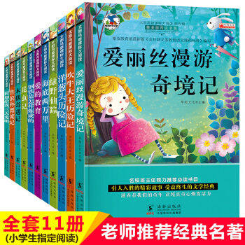 全11冊一年級課外書必讀 海底兩萬裏 木偶奇遇記 綠野仙蹤 愛的教育 小學生二三年級課外讀物 兒童書 pdf epub mobi 電子書 下載