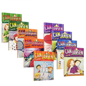 英文原版进口章节书 cam Jansen 侦探故事 9本套装 儿童读物 桥梁书 pdf epub mobi 电子书 下载