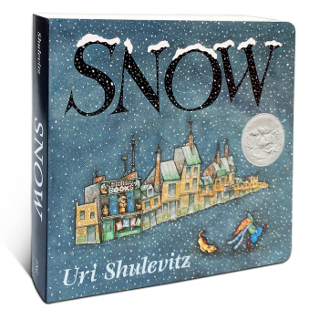 凯迪克银奖原版绘本 Snow 雪 卡板书 英文原版童书低幼送音频 pdf epub mobi 电子书 下载