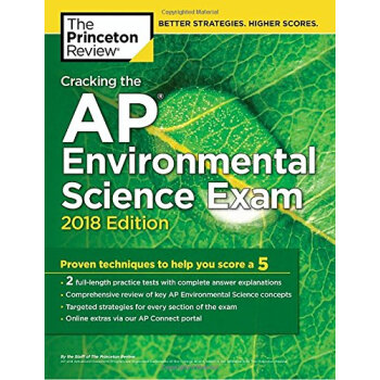 【中商原版】破解AP环境科学考试2018 英文原版 教育与考试 Cracking the AP pdf epub mobi 电子书 下载