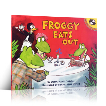 英文原版绘本 Froggy Eats Out 青蛙弗洛格外出吃饭
