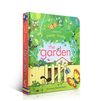 英文原版绘本 Usborne Peep Inside the Garden偷偷看里面花园翻翻纸板童书 pdf epub mobi 电子书 下载