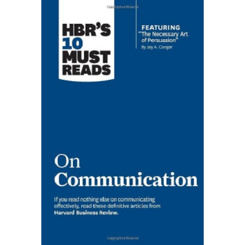 【中商原版】HBR's 10 Must Reads on Communication 意在溝通 pdf epub mobi 電子書 下載