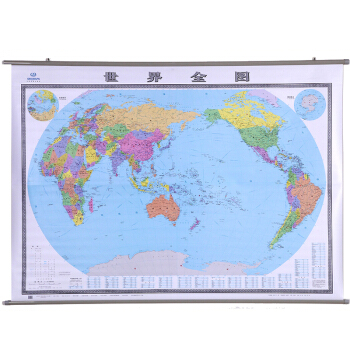 2018 世界地图挂图 2米*1.5米 （4全开）教室、会议室、领导办公室 高清 pdf epub mobi 电子书 下载