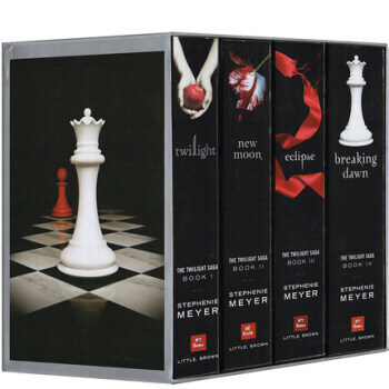 【英文原版】暮光之城 4本套装 The Twilight Saga 破晓 月食 暮色 pdf epub mobi 电子书 下载