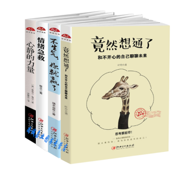 正版套裝【4冊】竟然想通瞭：和不開心的自己聊聊未來+心靜的力量+情緒急救+不生氣，你就贏瞭 pdf epub mobi 電子書 下載