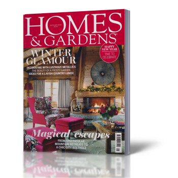 HOMES&GARDENS 家居设计杂志2018年1月 全英文家居装修装饰类杂志 pdf epub mobi 电子书 下载