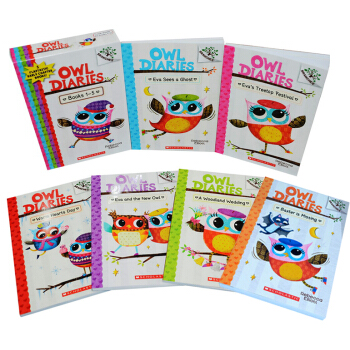 英文原版 貓頭鷹日記Owl Diaries 6冊橋梁章節書 Scholastic Branches pdf epub mobi 電子書 下載