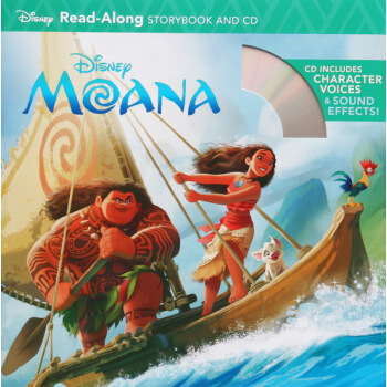 英文原版绘本 迪士尼 海洋奇缘莫阿娜 Moana 有声独立阅读系列 附CD pdf epub mobi 电子书 下载