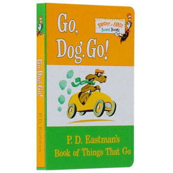 英文原版 Go Dog Go 紙闆書 Dr Seuss 蘇斯博士 pdf epub mobi 電子書 下載