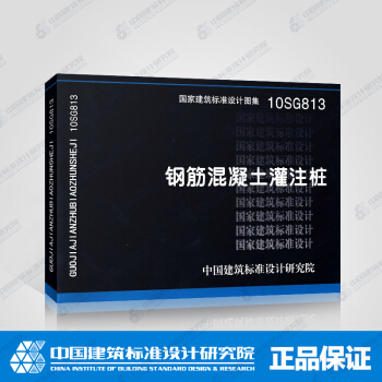正版国标图集标准图10SG813 钢筋混凝土灌注桩 pdf epub mobi 电子书 下载
