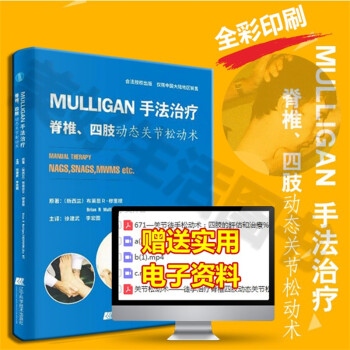 正版 MULLIGAN手法治疗--脊柱 四肢动态关节松动术 关节炎治疗 脊椎病因书籍 脊椎关节松动术 pdf epub mobi 电子书 下载