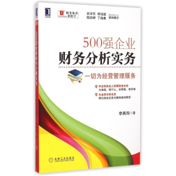500強企業財務分析實務 pdf epub mobi 電子書 下載