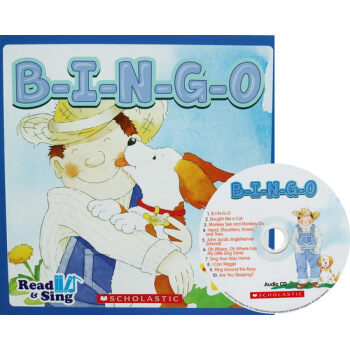 英文原版繪本 Read & Sing Bingo 兒童韻文歌謠 附原版CD pdf epub mobi 電子書 下載