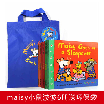 Maisy Swimbag goes camping小鼠波波6本册套装 送环保袋 英文原版廖彩杏书单 pdf epub mobi 电子书 下载