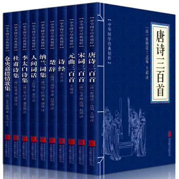 唐诗宋词元曲三百首人间词话仓央嘉措纳兰词全集十册鉴赏辞典中国古诗词推荐诗歌词集全注全译大全 pdf epub mobi 电子书 下载