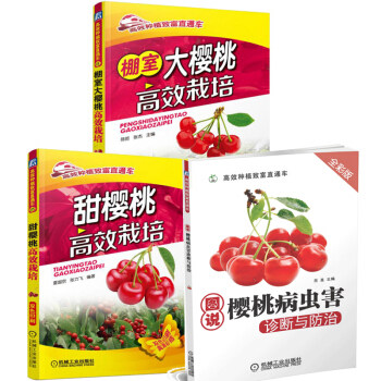 甜樱桃高效栽培+棚室大樱桃高效栽培+图说樱桃病虫害诊断与防治 樱桃树种植栽培技术 3本 pdf epub mobi 电子书 下载