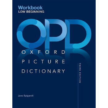 牛津图解词典初级练习册第三版 OPD 英文原版 Low-Beginning Workboo pdf epub mobi 电子书 下载