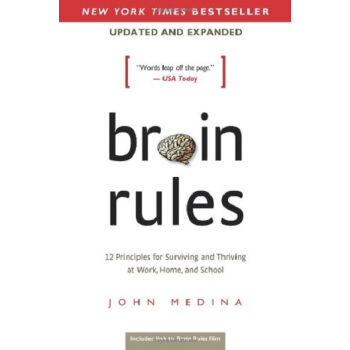 【中商原版】[英文原版]Brain Rules (Updated and Expanded)大腦法則 pdf epub mobi 電子書 下載