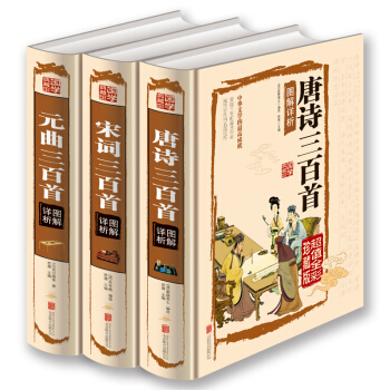 国学典藏馆精装唐诗宋词元曲三百首图解祥析详析 文白对照原文 pdf epub mobi 电子书 下载