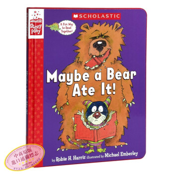 【中商原版】Maybe a Bear Ate It! 也许是熊吃了它 精装 学乐角色扮演互动书 pdf epub mobi 电子书 下载