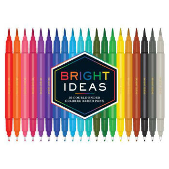 Bright Ideas: 20 Double-Ended Colored Brus... pdf epub mobi 电子书 下载