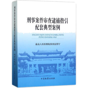 刑事案件审查逮捕指引配套典型案例 pdf epub mobi 电子书 下载