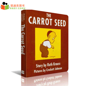 The Carrot Seed 鬍蘿蔔種子 英文原版繪本 百本必讀 紙闆書0-2歲@ pdf epub mobi 電子書 下載