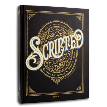Scripted 我写我型 手写字体在平面设计中的应用手绘手写字体设计书籍