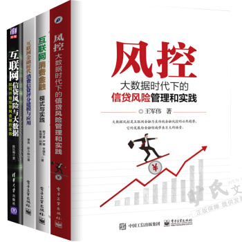 包邮 风控:大数据时代下的信贷风险管理和实践+互联网金融时代+信贷风险与大数据+消费金融