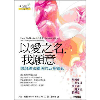 以愛之名， 我願意 [How to Be an Adult in Relationships: The Five Keys to Mindfu] pdf epub mobi 电子书 下载