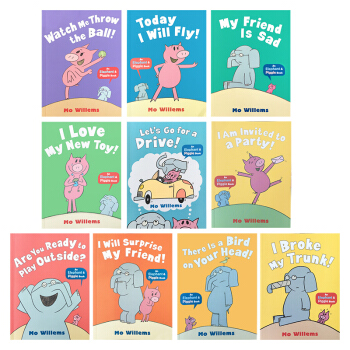 小豬小象10本 英文原版 Elephant and Piggie 平裝繪本故事 吳敏蘭 pdf epub mobi 電子書 下載