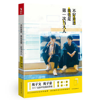 不好意思我也是第一次當大人 苑子文苑子豪的書 何炅作序 親情愛情散文書 青春文學校園小說成
